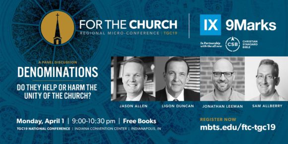 For The Church Micro-Conference at The Gospel Coalition 2019 National Conference
